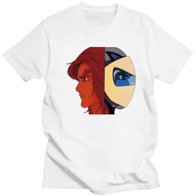 Custom Mens Actarus Goldrake T Shirt Short Sleeve Cotton Tshirt Leisure UFO Robot Goldorak Grendizer Tees Loose Fit Clothing