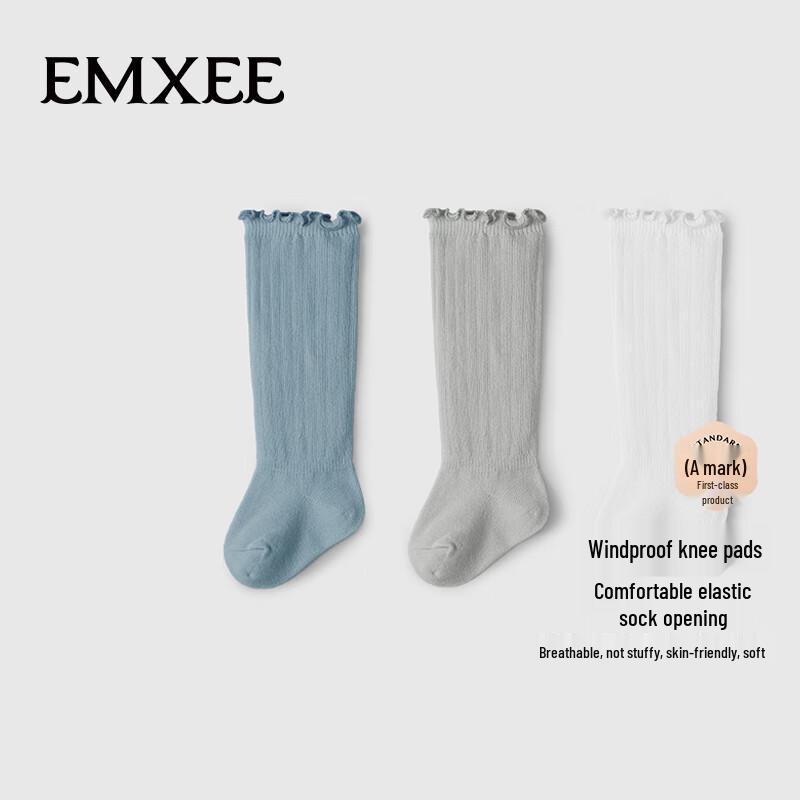 EMXEE Baby Breathable Over-the-Knee Socks 10-12