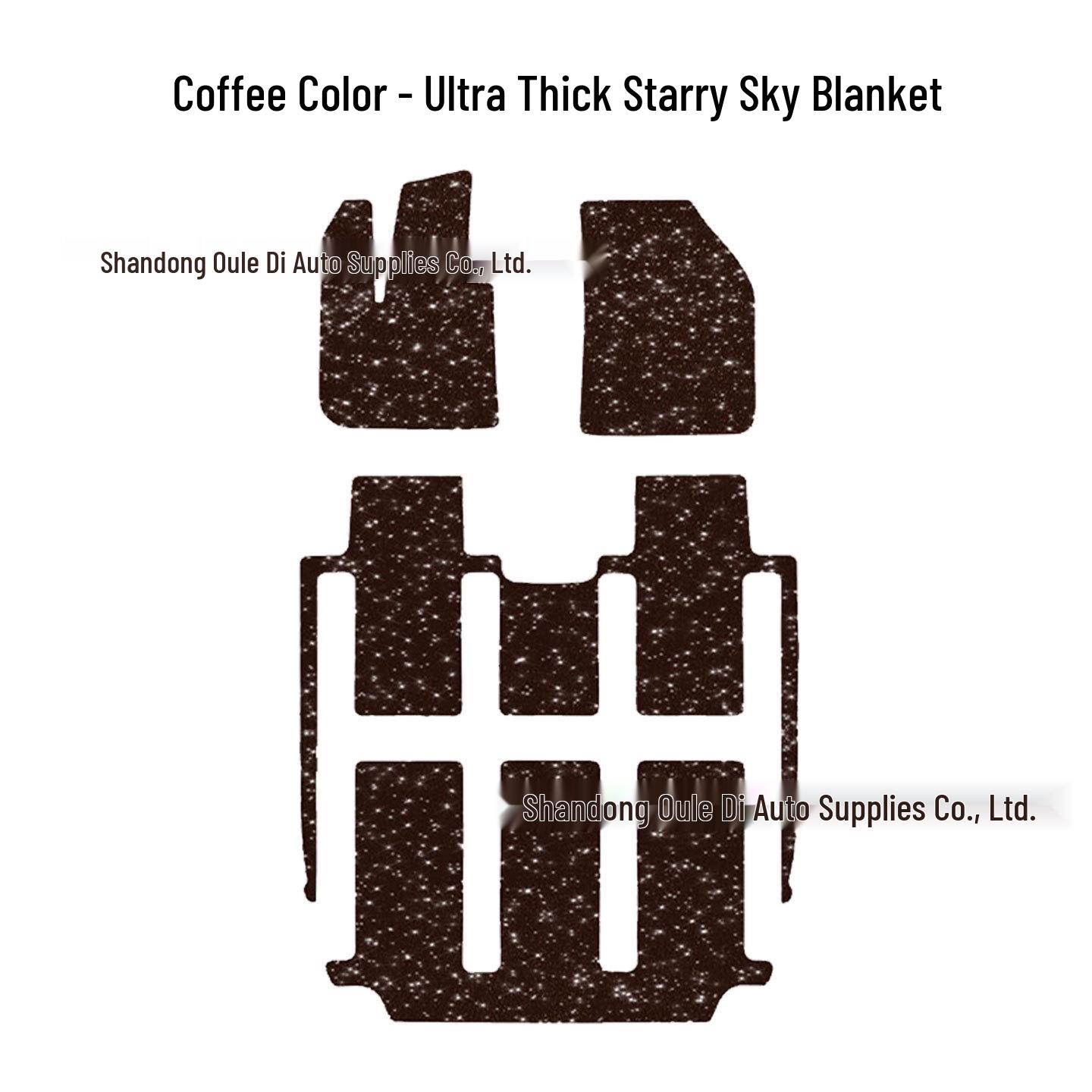 

Lynk & Co 900 Floor Mats: Starry Sky Car Interior Protection Carpet