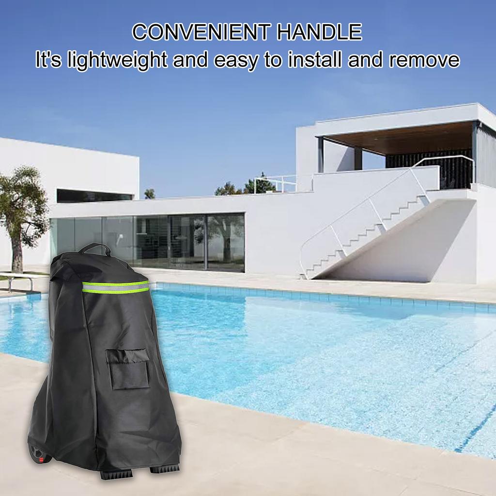 Outdoor Pool Cover 22*26*42 Inches Pool Cleaner Cover Protective Pool Cover Perfect Fit Storage Bag Included Well-ventilated