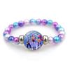 K-Pop Demon Hunters Bracelets Girls Fashion Beaded Wristband Cute Cartoon Figure Jewelry Accessories Children Christmas Gift Toys