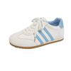 Lightweight and not tired shoes women's 2025 new summer leather thin-soled sports shoes fashionable versatile German training white shoes