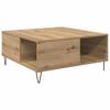 Artisan Oak Coffee Table 80 x 80 x 36.5 cm Particleboard