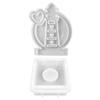 Lighthouse Candle Holder Silicone Molds DIY Combination Candlestick Molds Castings Molds Plaster Mould for Candle Making
