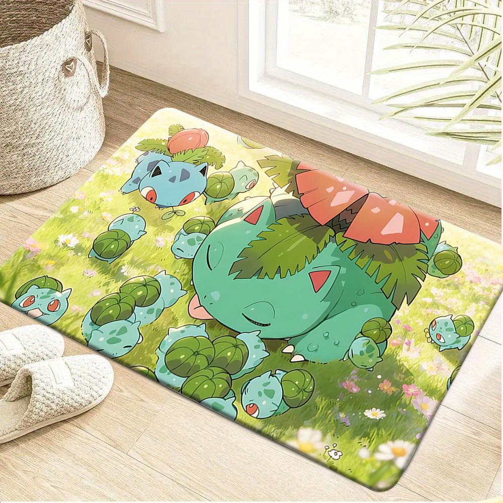 

Pokemon Cute Electric Type Characters Print Non-slip Doormat, Soft Absorbent Floor Rug for Home Decor 40cm x 60cm