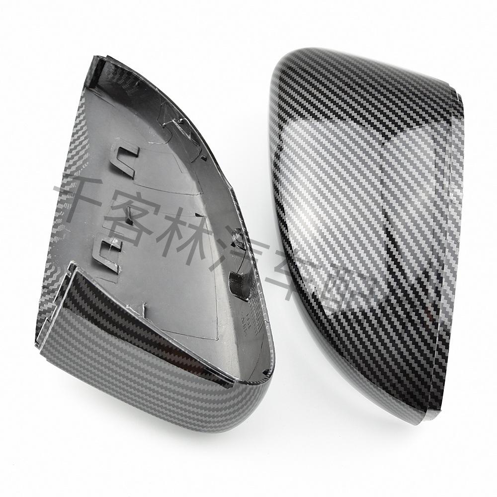 Carbon Fiber Hydrographic Rearview Mirror Cover for Volkswagen POLO MK5 6R 6C