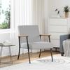 Cloud Grey Armchair Fabric