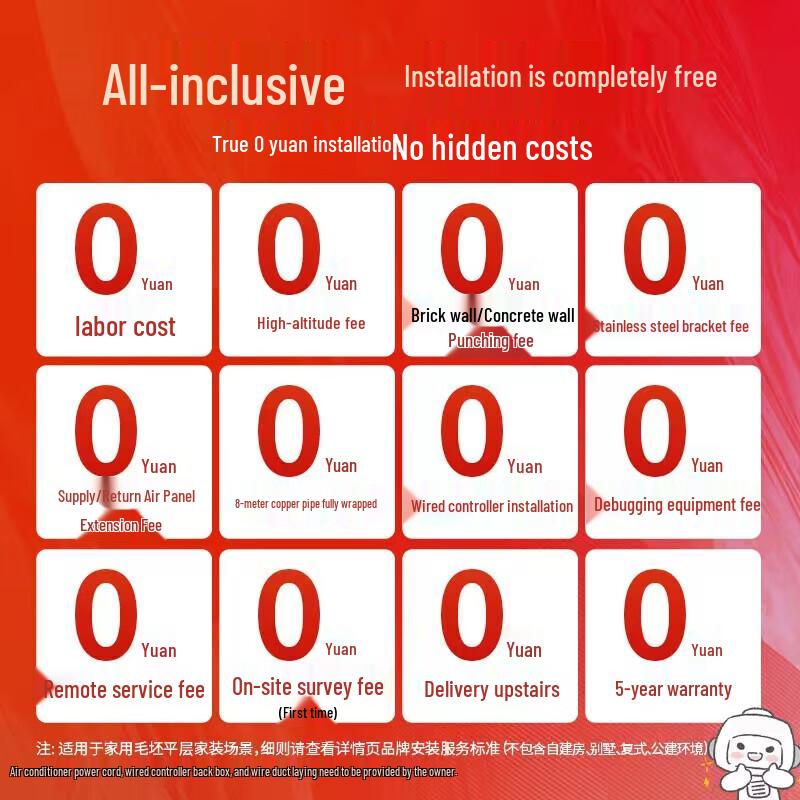 Hitachi U-Enjoy 1-to-1 Ducted Central Air Conditioner