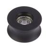 1Pcs 8*40*20.5Mm Nylon Roller Bearings 0840Uu 8Mm Groove Guide Pulley Sealed Rail Groove Ball Bearing Wheel