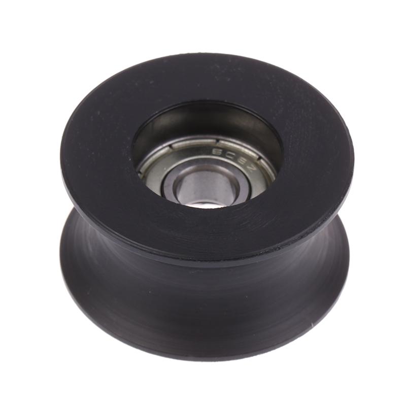 1Pcs 8*40*20.5Mm Nylon Roller Bearings 0840Uu 8Mm Groove Guide Pulley Sealed Rail Groove Ball Bearing Wheel