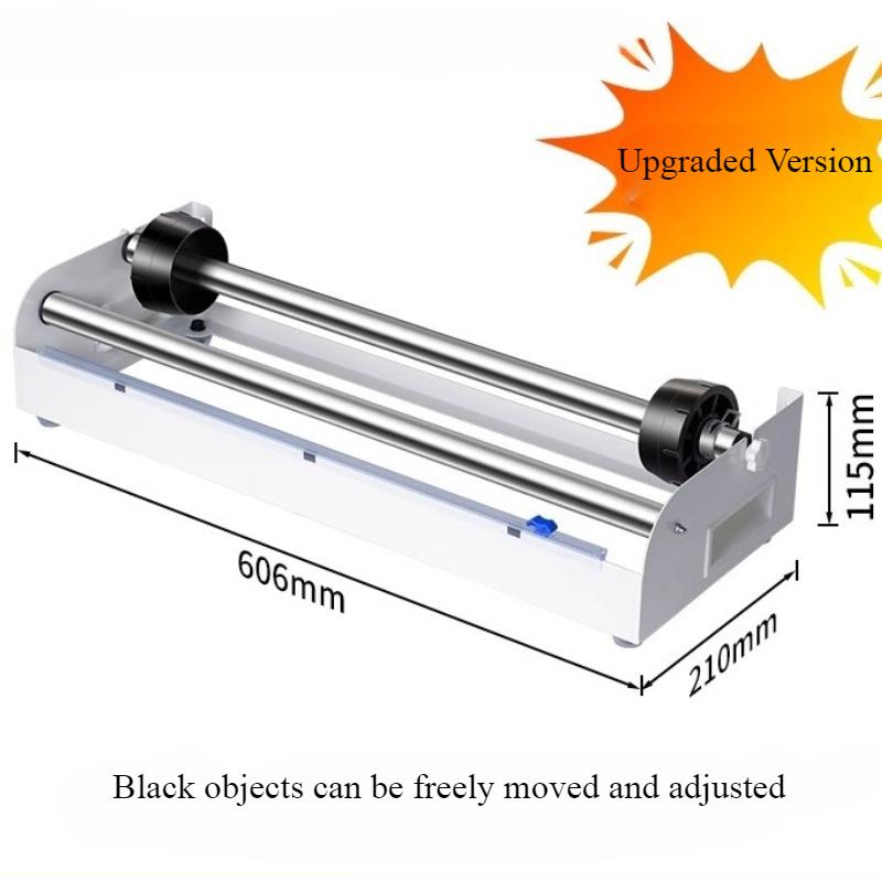 Commercial Wrapping Film Packaging Machine Supermarket Fruit Cling Film Cutting Machine Fixed Bracket Express Packaging Artifact