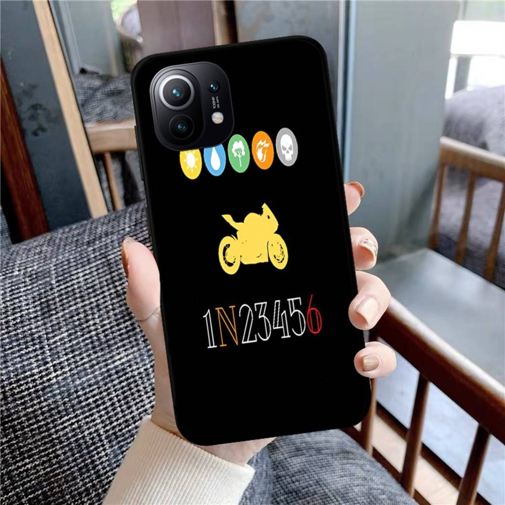 1N23456 M-Motorcycle Phone Case For Xiaomi Mi 5X 8 9 10 11 12 lite pro 10T PocoX3pro PocoM3 Note 10 pro lite