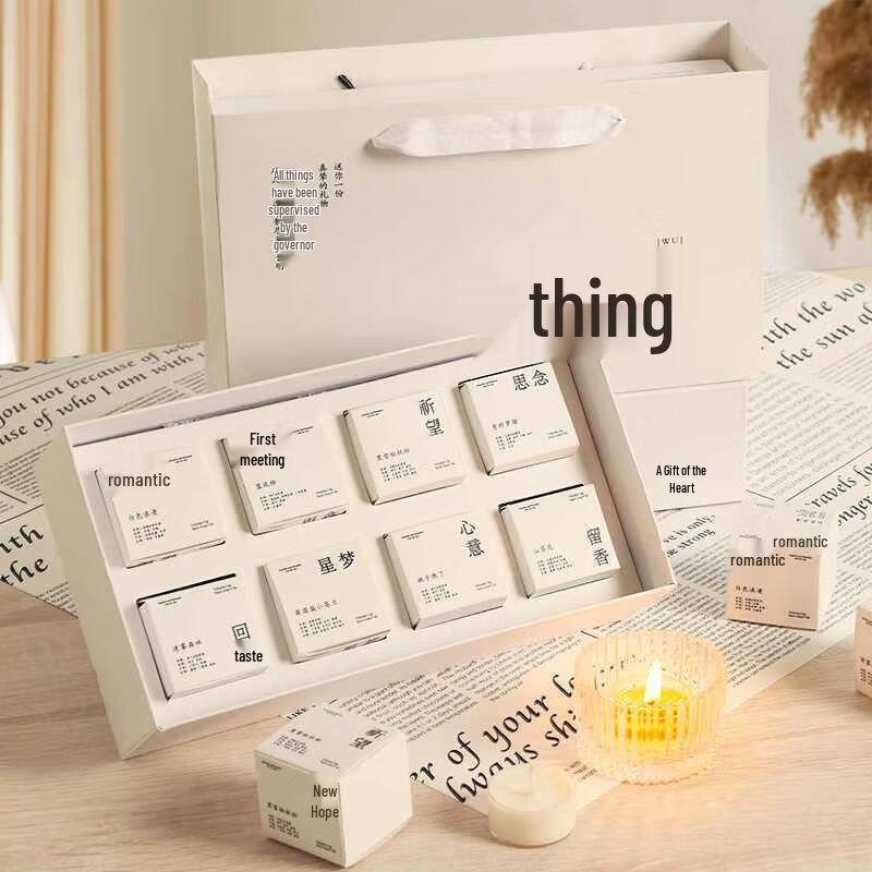 HANDUNYOU Scented Birthday Candles Gift Set