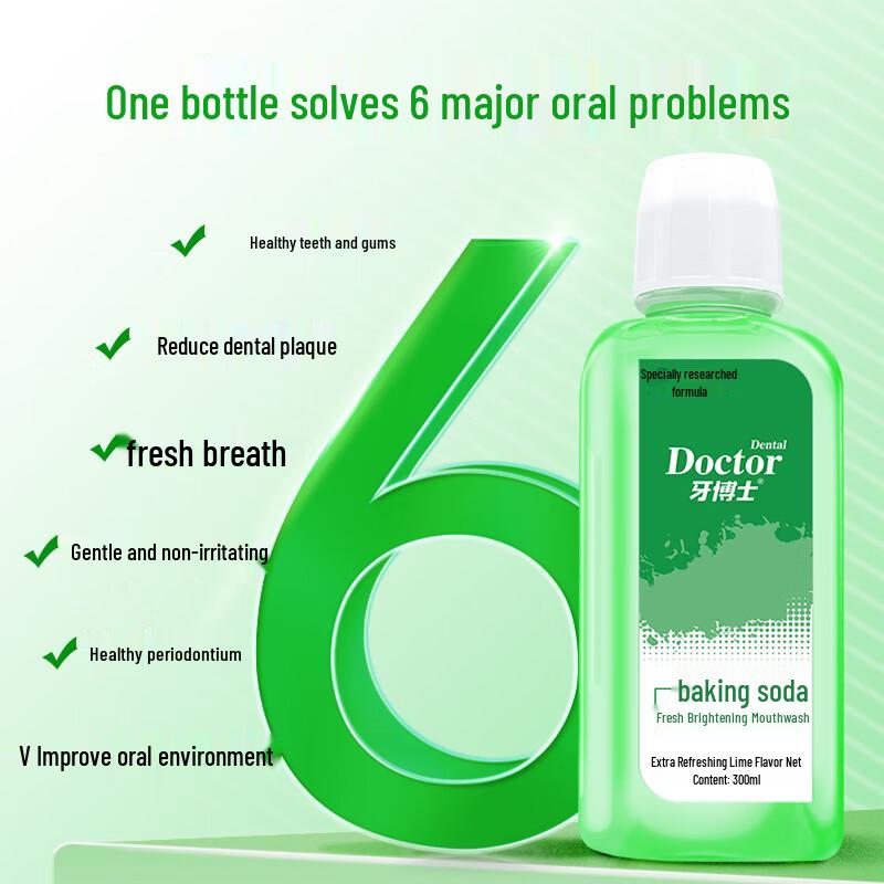Dr. Dentist Baking Soda Fresh Whitening Mouthwash