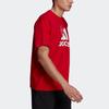 Adidas Vday Graphic Print Casual T-Shirt Unisex Tops Crimson GL3487