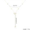 Hot-selling Fashionable Foreign Style Y Chain Fashionable Women Long Tassel Beach Chain Niche Set High-end Necklace Gift