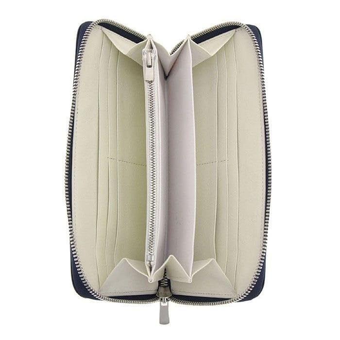 [Porter] Double Long Wallet, Navy/Natural, One Size