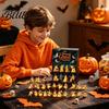 Halloween Window Decorations Box Set Days Patchwork 2026 24 Advent Calendar Ghost Countdown October Flat