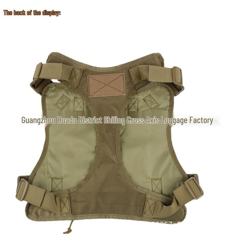 FGJ Tactical K9 Dog Harness Vest for Large Dogs - Outdoor and Tactical Use