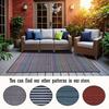 Outdoor Plastic Straw Rug, Large Outdoor Plastic Rug, Reversible Mat, Carpet for Patio, Camping Mat, Outside Carpet, Garden Plastic Carpet