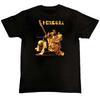 Camiseta Unissex com Estampa Gráfica de Banda de Rock Clássico Jimi Hendrix