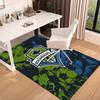 Fc Crest Design Printed Area Rug for Office, Chair Rug, Decorative Carpet Floor Mat, Large Size Fan gifts Christmas gifts
