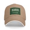 Vintage Saudi-Arabien Flagge Lässige Baseballkappe Jagd Camping Trucker-Hut Sommer Sonnenschutz Baseballkappen
