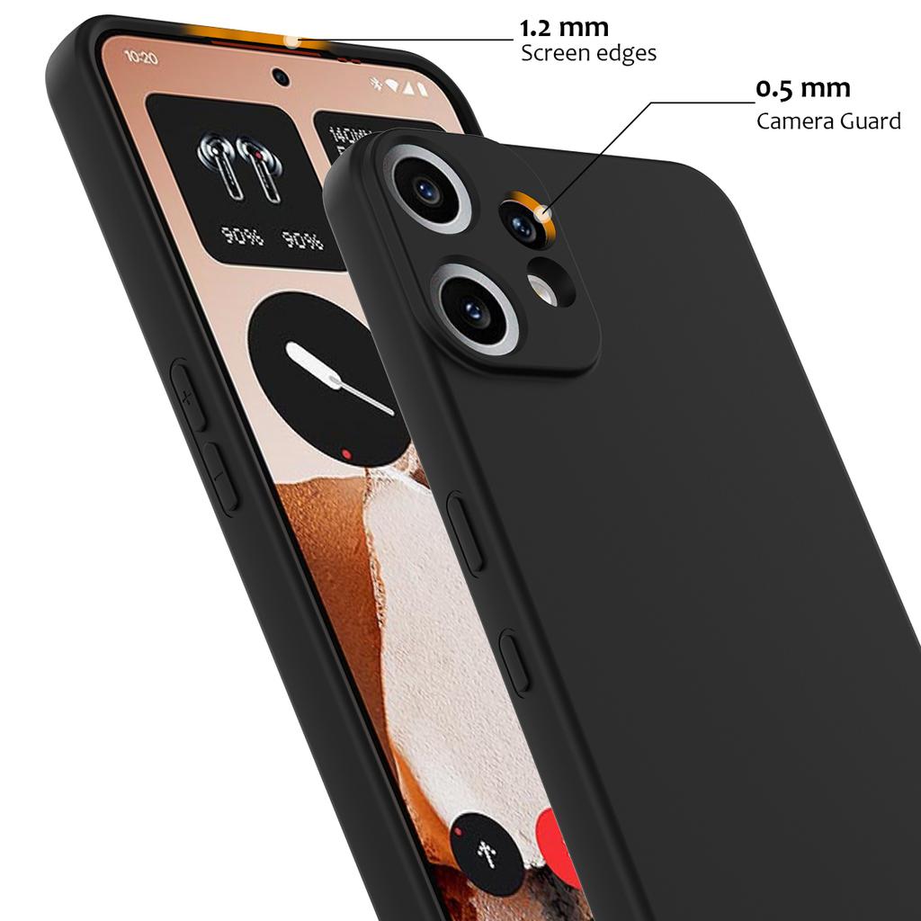 For Nothing CMF Phone 2 Pro Case Compatible with MagSafe Anti-Drop Liquid Silicone Phone Cover