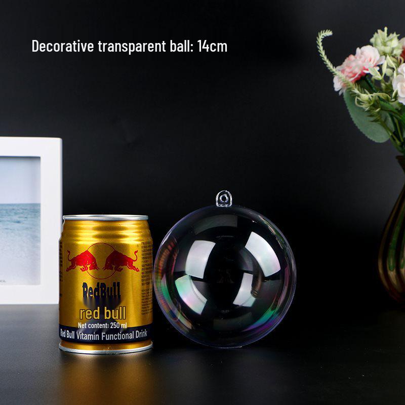 2-40CM Acrylic Transparent Hollow Ball for Wedding and Mall Decorations