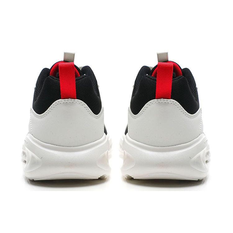 Anta Breathable Lightweight Low-Top Running Shoes Men Sneaker Black White Red 912415525-3