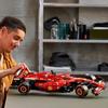 LEGO Technic Ferrari SF-24 F1 Auto Hračka, Narozeninový dárek, Stavební kostky, Vozidlo, Miniaturní auto, 42207
