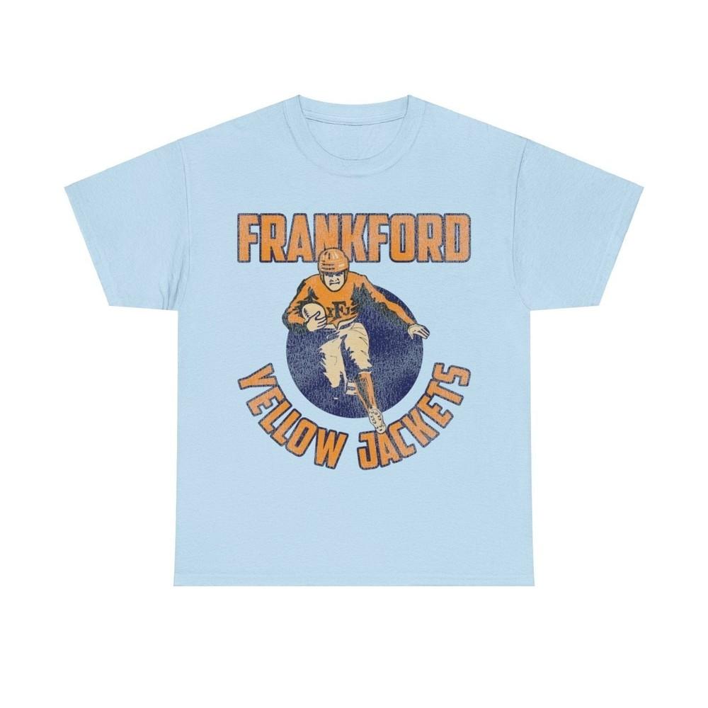 

Frankford Yellow Jackets Retro Nostalgic Football T-shirt 4XL