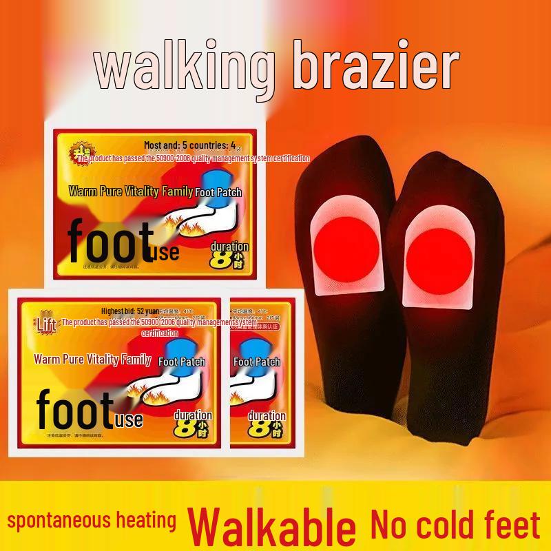 Samoohřívací ohřívače nohou: Dámské vložky pro útulné teplo