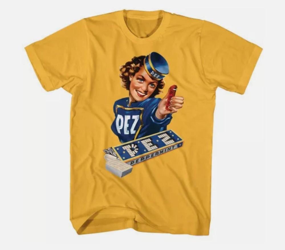 Pez Vintage Pez Girl Ginger Adult T-Shirt Unisex T-Shirt S