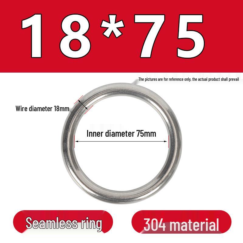 Stainless Steel Seamless O-Ring: Corrosion-Resistant Accessory for Handbags and Pet Gear