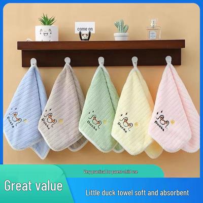 Soft Baby Face Wash Towel - Absorbent, Quick-Dry, Hangable & Gentle On Skin