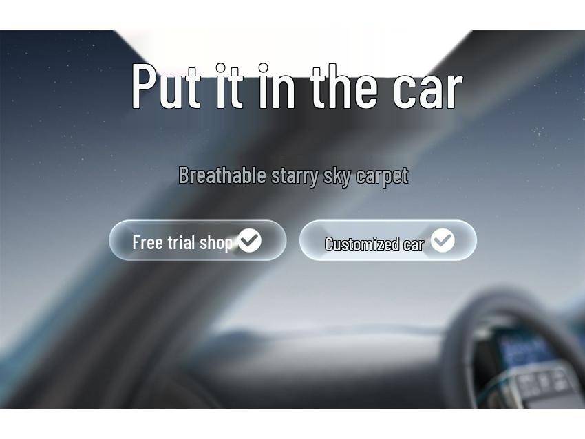 Geely Galaxy M9 2025 Floor Mats - Starry Carpet Interior Accessories