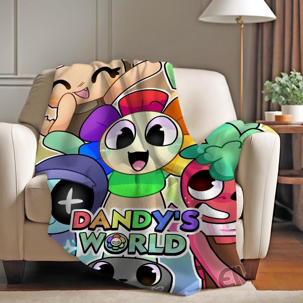 Coperta D-Dandys World Calda E Morbida Adatta Per Camera Da Letto Soggiorno Divano Letto Ufficio Viaggio Campeggio