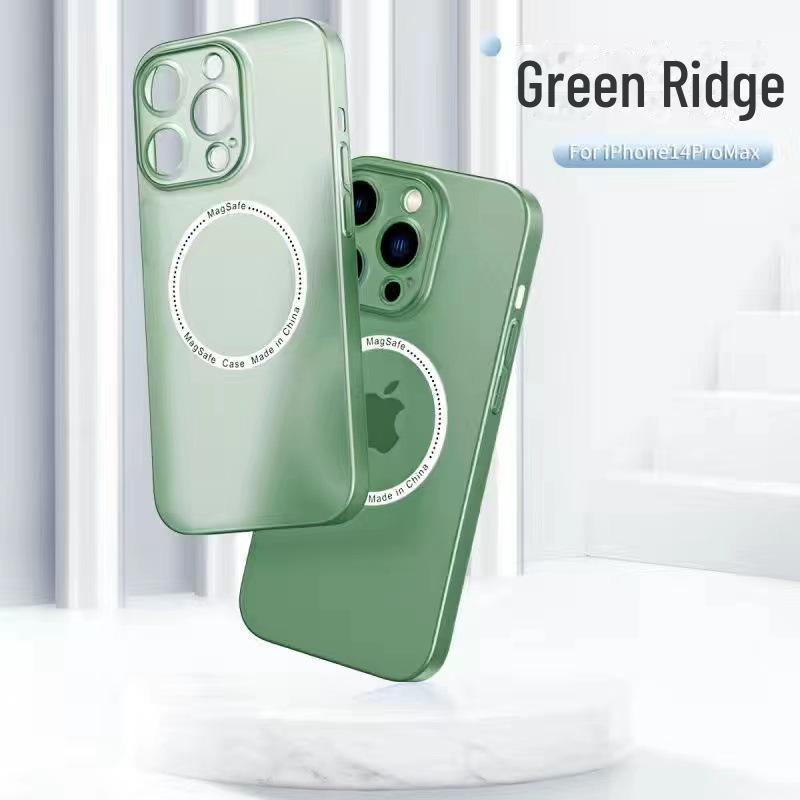 

Чехол с магнитной присоской для Apple 14 Series: Прозрачный матовый чехол с защитой от падения и рассеиванием тепла для 14 Pro/14 Pro Max iPhone 14