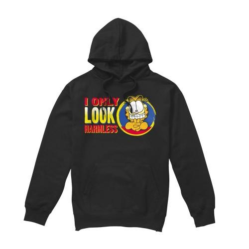 Garfield Mens I Only Look Harmless Hoodie