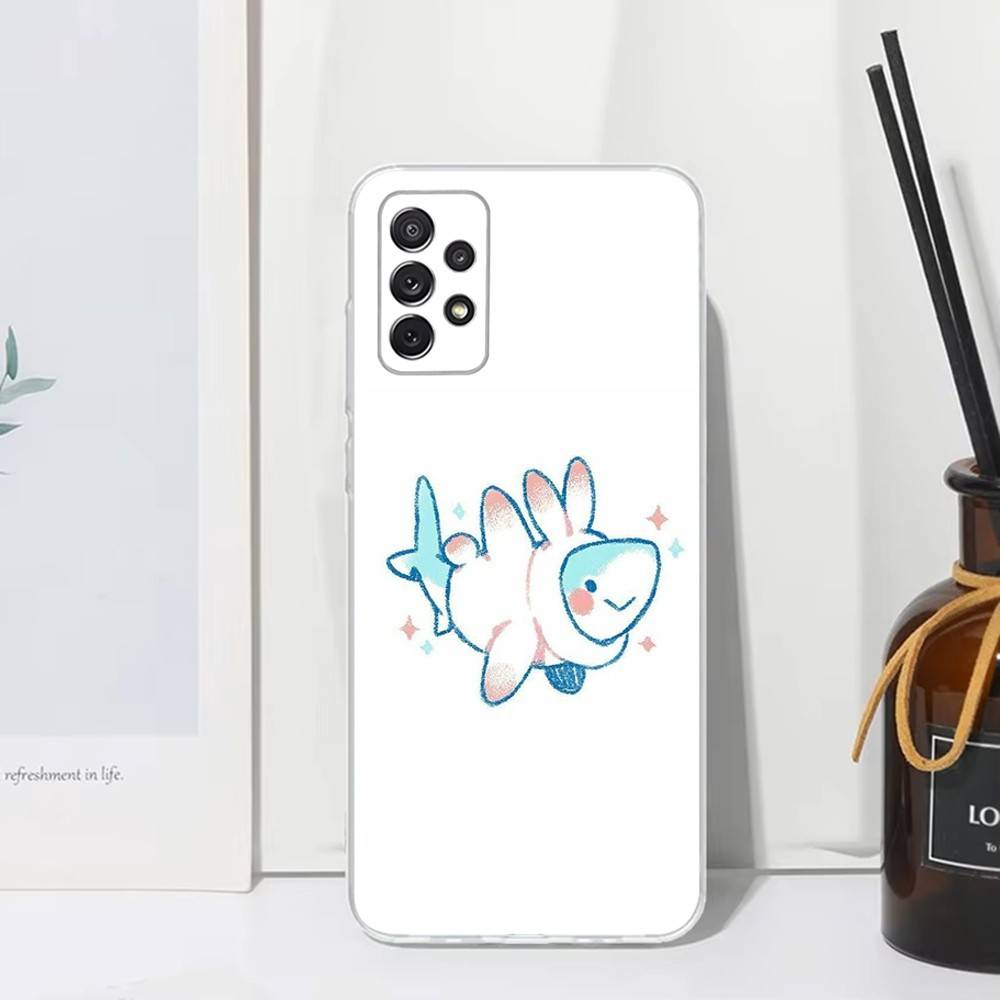 Cute Cartoon Animals Shark Phone Case For Samsung S30,S23,S21,S22,S20,Ultra,FE,Lite, S10,S9,S8,PIus,Transparent, Silicone Case