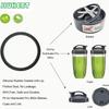 3-pack Sealing Gaskets Replacement Parts Fits for NutriBullet Blenders 600w/900w Extractor Blade