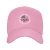 Hergestellt in Amerika mit britischen Teilen Baseballkappe Militärkappe Unisex Unisex Hut Snapback-Hut Golf Unisex Damen