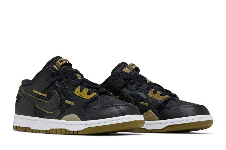 Men's Sneakers Nike Dunk Low Scrap Black Olive Black/Black/Pilgrim/Off Noir