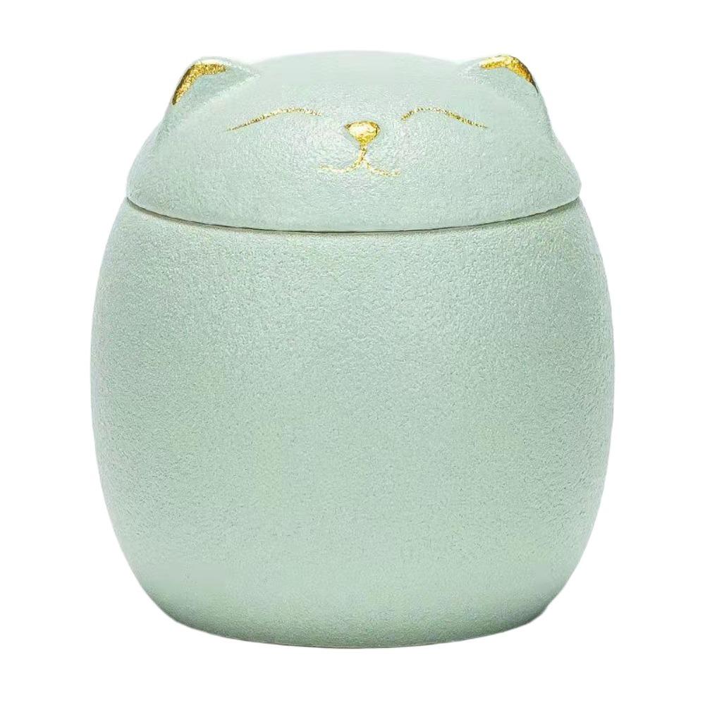 Ceramic Ashes Storage Box 200ml Dog Cat Cremation Urns Funeral Urn for Pets  Desktop Decoration