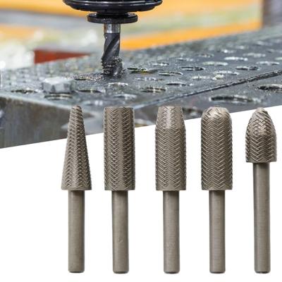5 Teile/satz Rotary Feile Effektive Rutschfeste High Carbon Stahl Gute Zähigkeit Geprägte Feile Holzbearbeitung