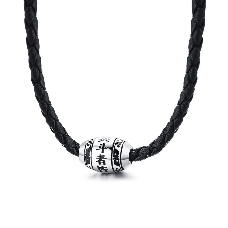 

Good Luck Religious Six Words Mantra Spinner Pendant Om Mani Padme Hum Mantra Bead Necklace Buddhism Jewelry