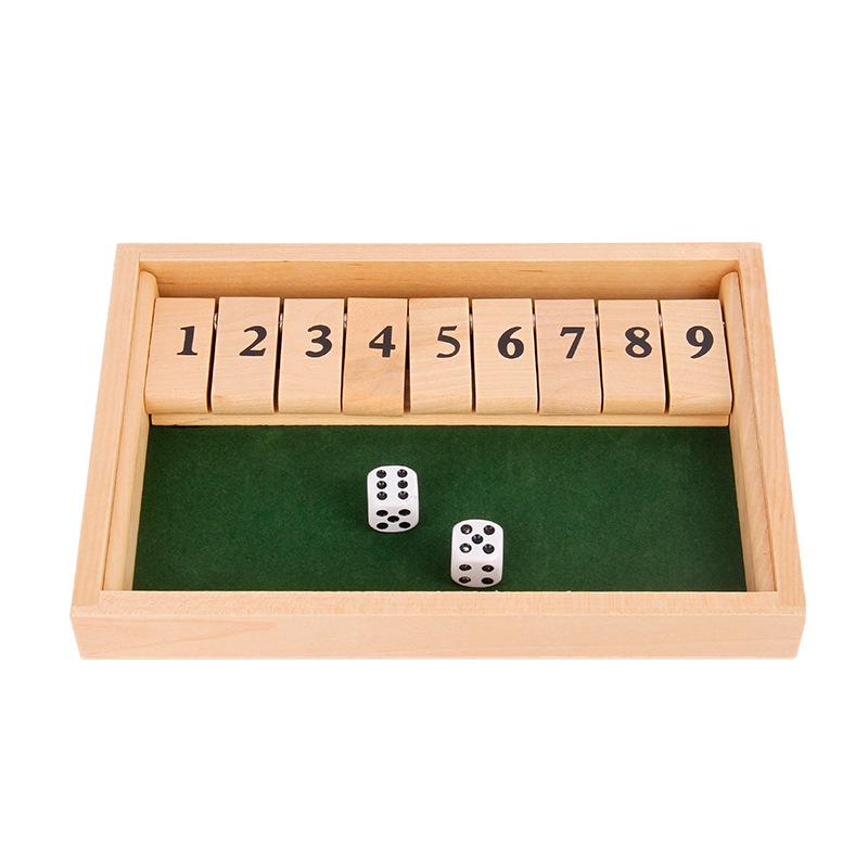 Wooden Digital Flip Board Game for Party and Bar Entertainment