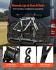 Retractable Ratchet Straps, 50.8 mm x 3 m, Tie Down Straps with S Hooks, 1375 kg Break Strength, 2 Soft Loops, Tie Down Ratcheting for Moving,