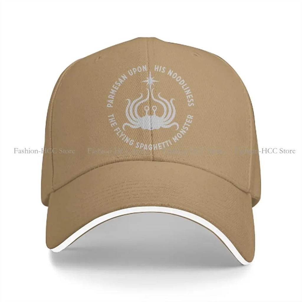 Pastafarianism FSM Flying Spaghetti Monsterism Multicolor Hat Peaked Cap His Noodliness Personalized Visor Protection Hats